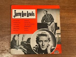 Jerry Lee Lewis Lp - Self Titled - Sun Records Lp 1230 1958