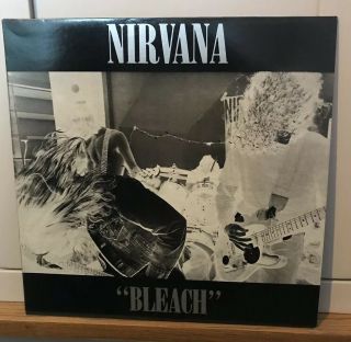Rare Nirvana Bleach Vinyl Lp Tuplp6