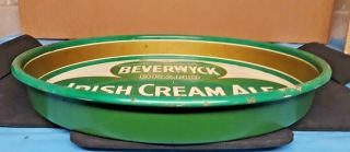 VTG Beverwyck Irish Cream Beer Tray,  Beverwyck Breweries Inc.  Albany N.  Y.  1930s 2