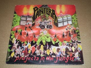 Pantera - Projects In The Jungle - 1984 Metal Magic Press Rare.  Ex