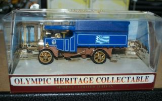 Foden Steam Wagon - 1/43 Olympic Heritage Collectible " Athens 1896 " Matchbox 214