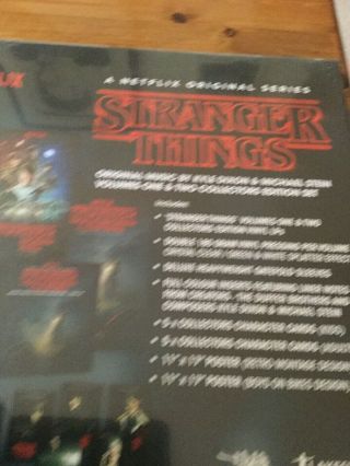 Stranger Things - Vinyl Soundtrack - Volumes 1 & 2 - Limited Collectors Box Set 3
