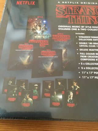 Stranger Things - Vinyl Soundtrack - Volumes 1 & 2 - Limited Collectors Box Set 4