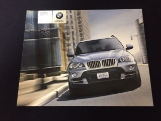 2008 Bmw X5 3.  0si And 4.  8i Suv 77 Page Sales Brochure