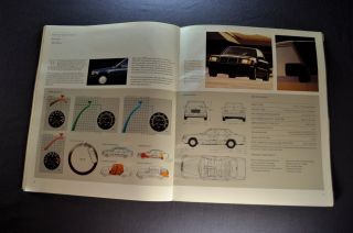 1987 Mercedes - Benz 300 Class 48pg Brochure 260 E 300 E D TD 87 5