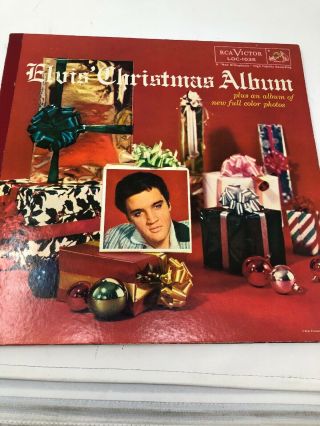 Elvis Presley Christmas Album Rca Victor Loc - 1035