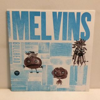 Melvins Bullhead Vinyl Record Limited Editon Letter - Pressed Amrep Karp 53/55