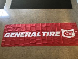 General Tire Banner,  9.  75 Feet X 3 Feet; And