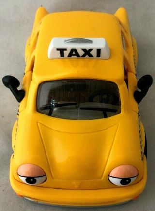 Vintage 1997 The Chevron Cars Tyler Taxi No.  6 Toy Car 4
