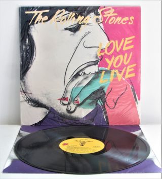 The Rolling Stones - Love You Live,  2xlp Vinyl,  Gatefold Jacket,  Coc 2 - 9001