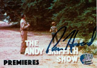 Ron Howard - Opie Taylor In The Andy Griffith Show - Autograph Trading Card