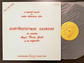 Angel Pocho Gatti - Carinosisimos Saludos Lp 1972 Killer Exotica Jazz Funk Bossa