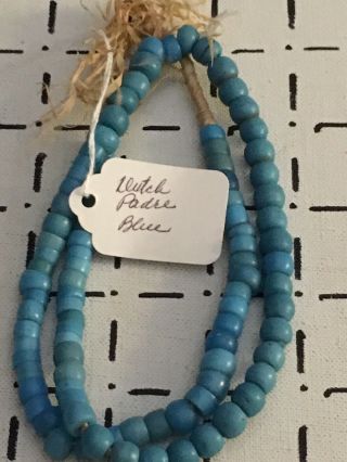 Antique Trade Beads - Blue Dutch Padre Trade Beads