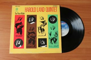 Harold Land Quintet Lp - The Peace - Maker - Vg,  To - - Cadet Lps 813 - Jazz