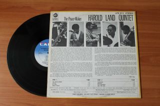 HAROLD LAND QUINTET LP - THE PEACE - MAKER - VG,  TO - - CADET LPS 813 - JAZZ 2
