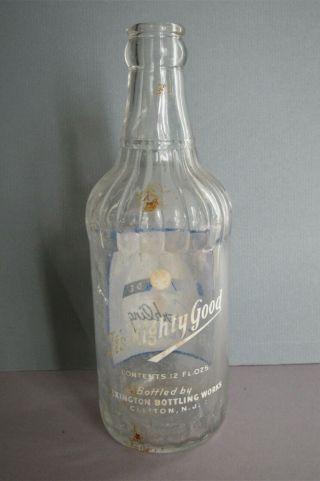 RARE Vintage ACL WILLIAMS GRADE Sparkling Beverages Soda Bottle 12 Oz Lexington 4
