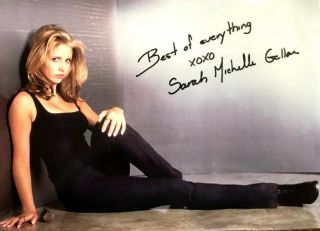 Sarah Michelle Gellar Buffy The Vampire Slayer Autograph Photo 1998