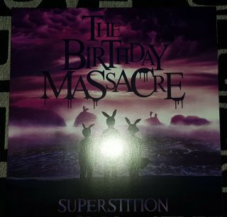 The Birthday Massacre Superstition Vinyl Lp Very Rare