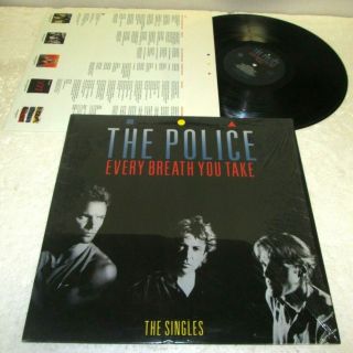The Police Every Breath You Take Singles Lp Nm Us A&m Vinyl In Shrink Best Of