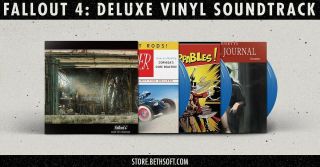 Inon Zur ‎– Fallout 4 Soundtrack,  Blue Vinyl 6 Lp Box Set,  2016 1st Press,