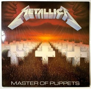 Metallica 1987 Master Of Puppets 2lp Uk Mfn60 Dmm 45rpm Rare Thrash