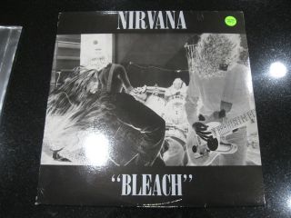 Nirvana - Bleach Lp Sub Pop Translucent Pink Us Vinyl Erika Records Vinyl