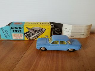 Corgi Chevrolet Corvair No.  229 & Box