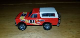 Vintage Hot Wheels Real Riders Ford Bronco Red Silver Motorcycle 1980