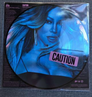 Mariah Carey - Caution Limited Edition Picture Disc - Rare - Uk Seller 71/1000