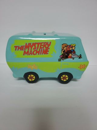 F•a•b Starpoint Mystery Machine Scooby Doo Ceramic Piggy Bank Hanna Barbera