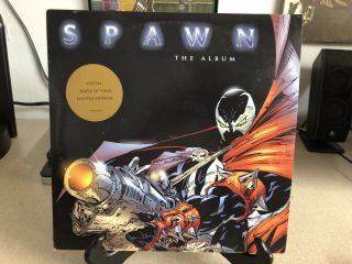 Spawn - The Album - 1997 Uk Import Limited 3x Red Vinyl 10” Record Set Vg,  /ex