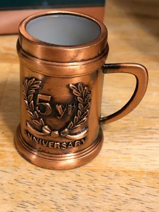 Rare 1999 Anheuser Busch Collector ' s Club Membership Stein With Mini Stein 7