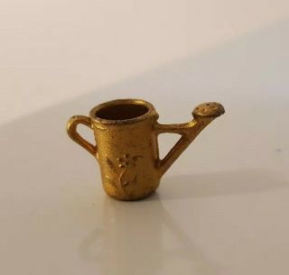 Vintage Cracker Jack Toy / Prize Gold Watering Can