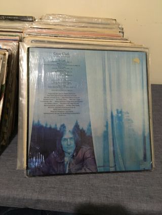 Gene Clark White Light LP OG In Shrink A&M SP4292 Byrds 3