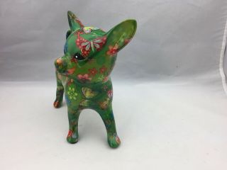 Pomme - Pidou piggy bank,  Chihuahua dog,  Unique Art,  Money Box 6