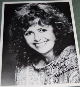 Deborah Walley Autographed Signed B&w Photo 8x10 Deceased