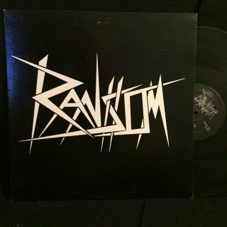 Rare Private Usa Southern Hard Rock Lp By Ransom 1983