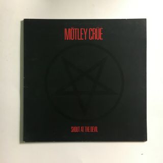 Motley Crue Shout At The Devil Gatefold Lp With Inner Sleeve