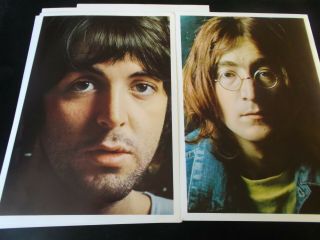 THE BEATLES,  TOP LOADER STEREO,  WITH POSTER & 4 PICTURES,  NO 0530118,  1968 8