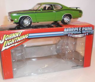 Johnny Lightning 1971 Plymouth Duster 340 Muscle Cars Usa Die - Cast Boxed 1:24