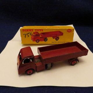 Vintage Dinky 421 Electric Articulated Lorry Box