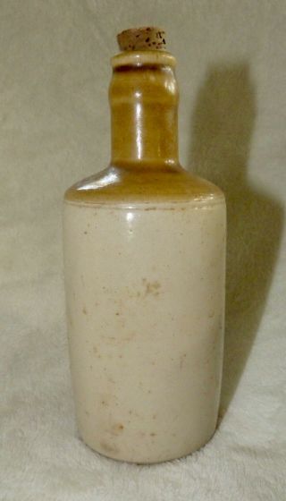 Antique Paterson ' s Best Stone Ginger Beer Bottle/Stoneware Glasgow Stork on Nest 3