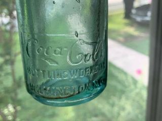Rare Straight Side Coca - Cola Coke Bottle - Wilmington N.  C.  Rare Slug Plate 6