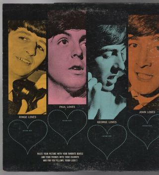 Orig THE BEATLES Songs Pictures and Stories of The Fabulous Mono Vee Jay 1092/62 2