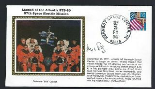 Michael Foale Signed Cover Nasa Shuttle Astronaut
