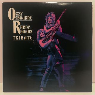 Ozzy Osbourne - Randy Rhoads Tribute Lp - 1987 Cbs 2 - Lp Album Set In Ex Cond.
