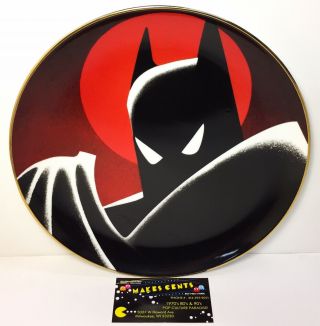 Batman The Animated Series Collectors Plate Batman Vigilant 1760 Of 2500