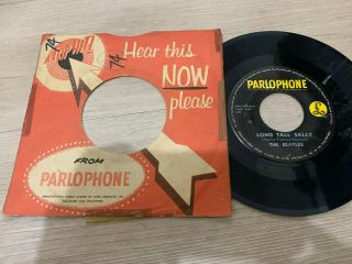 The Beatles 45 Rpm Philippines 7 " Long Tall Sally