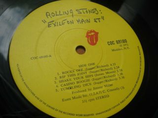 The Rolling Stones Exile On Main Street LP UK 1st Press [Ex,  /Ex - ] - AUDIO 3