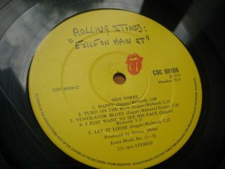 The Rolling Stones Exile On Main Street LP UK 1st Press [Ex,  /Ex - ] - AUDIO 4